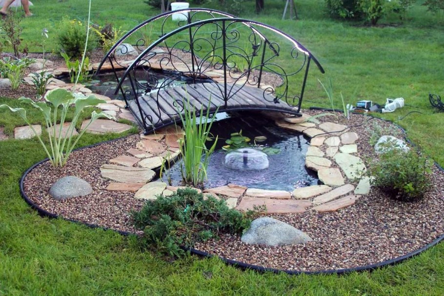 Огородный прудик