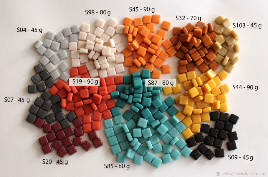 Смальта микс