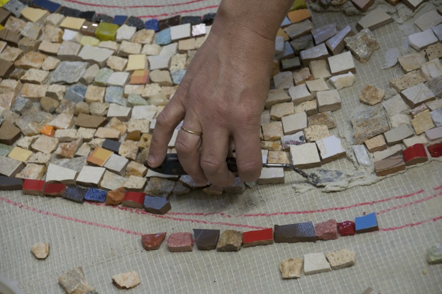 Мозаика из смальты