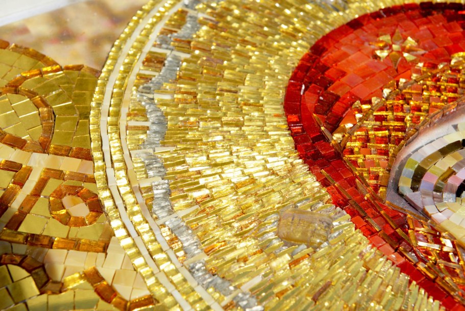 Иконы мозаика смальта