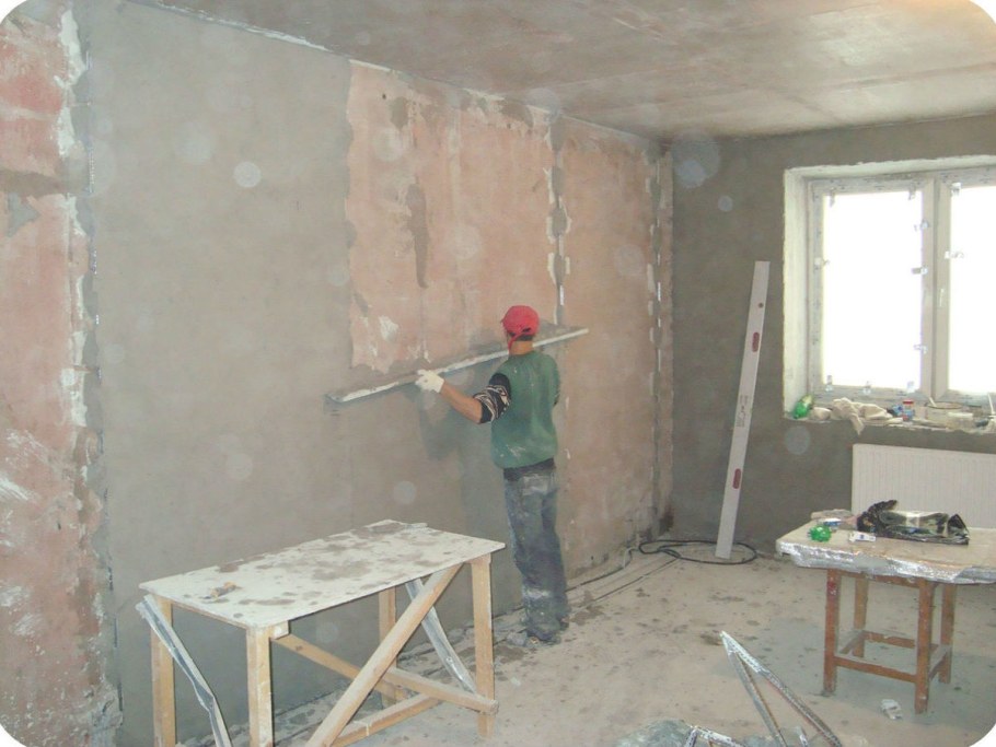 Отделка дома из газобетона внутри
