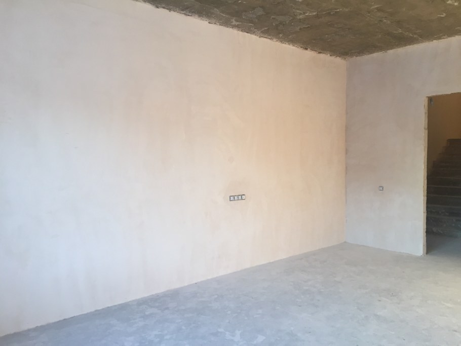 Штукатурка стен черновая отделка