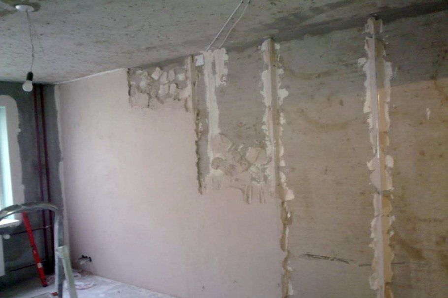 Отделка стен гипсокартоном