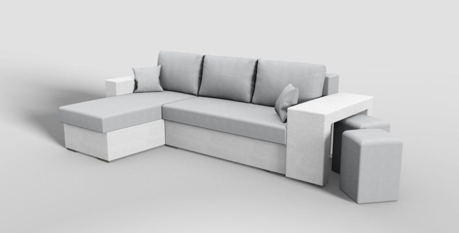 Диван с пуфом