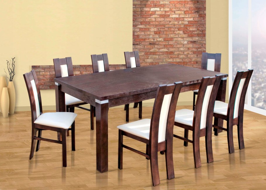 Стол обеденный квадратный на 12 персон