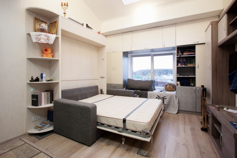 Складная мебель для малогабаритной квартиры