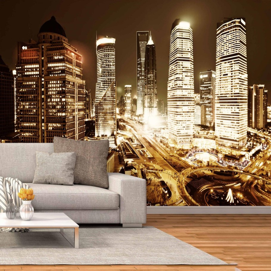 Фотообои ночные Мегаполис