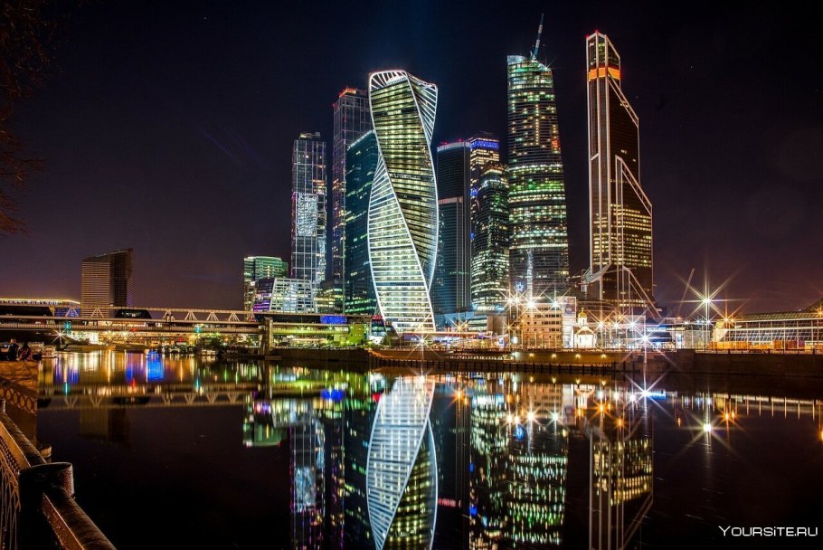 Вид с Москоу Сити