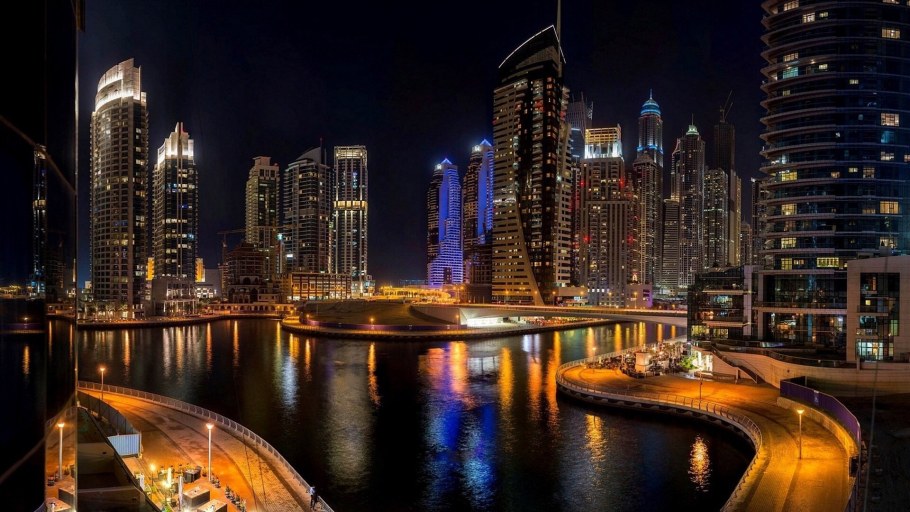 Фотообои город