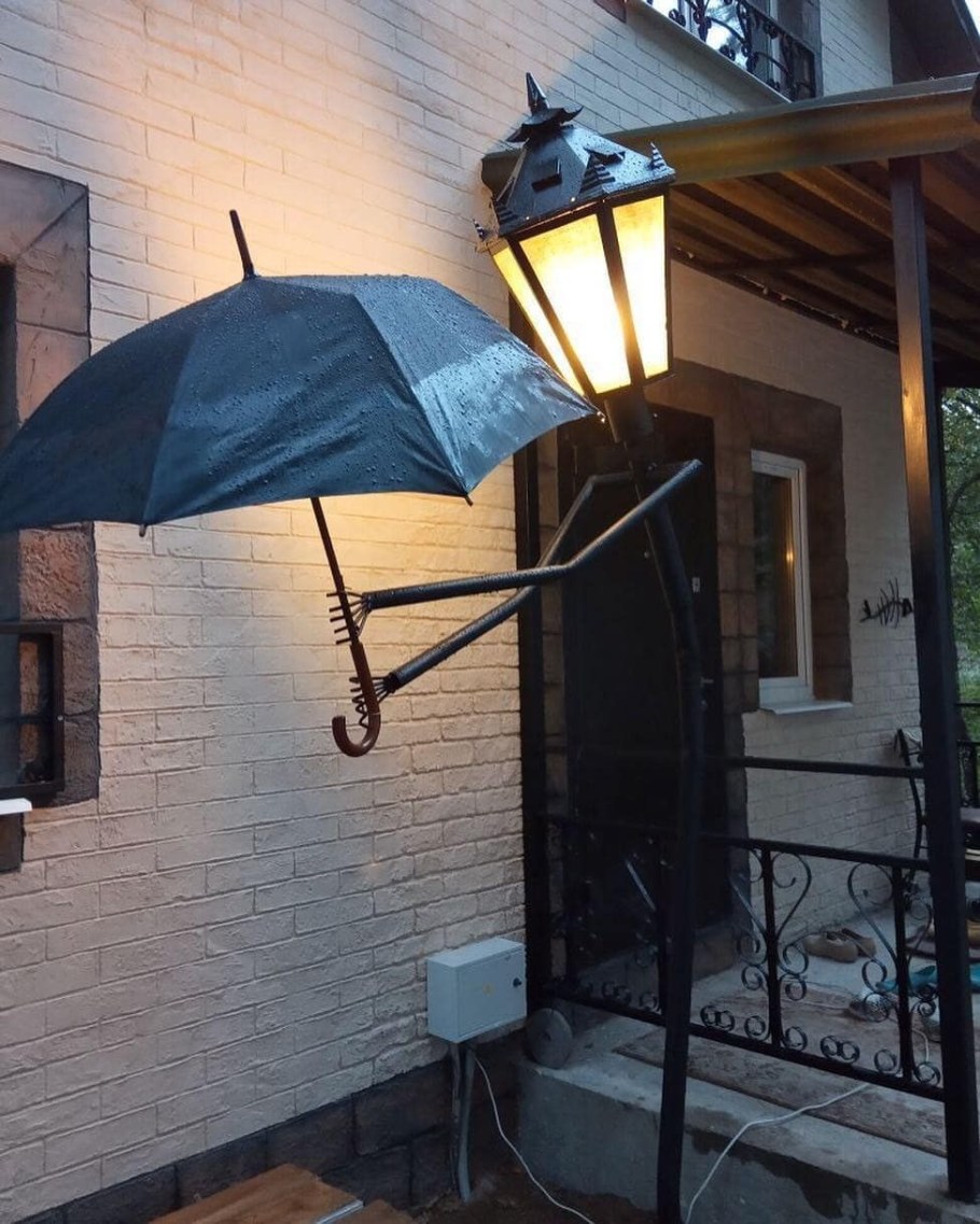 Креативные уличные фонари