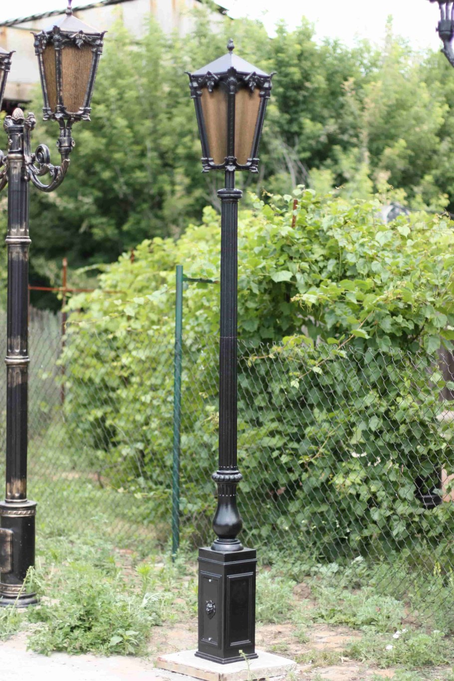 Светильник Кантри садовый уличный столб ip67 с расключением внутри