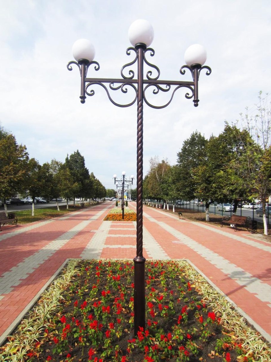 Фонарный столб для дачи своими руками (66 фото) - красивые картинки и ...