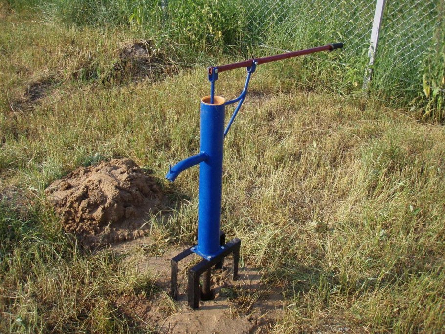 Ручной водяной насос сл-45с для скважины стальной