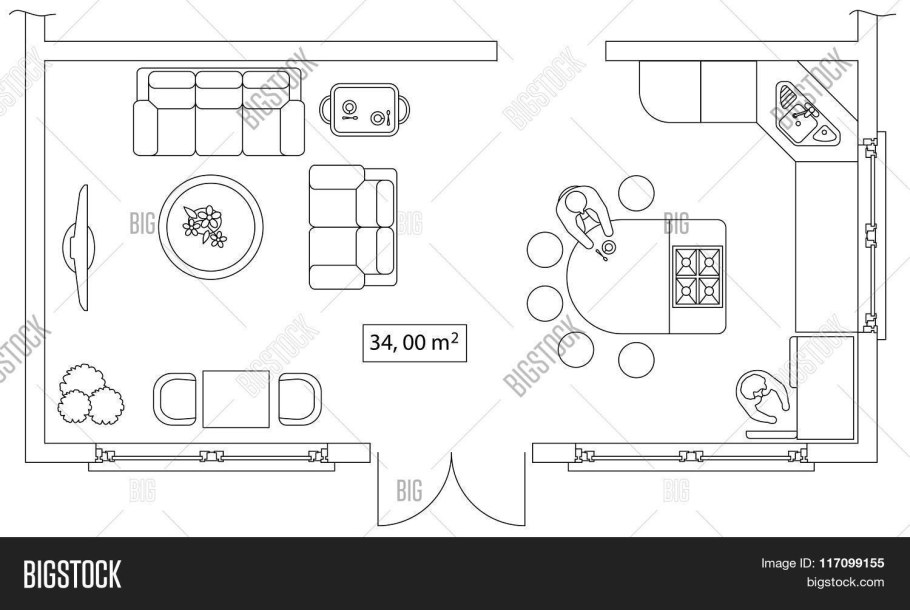 Раскраска комната с двухъярусной кроватью