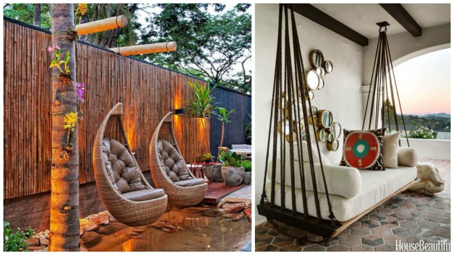 Качели в японском стиле