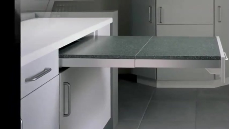 Hettich сдвижная столешница