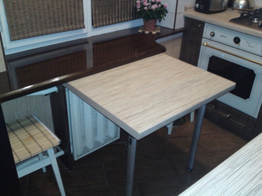 Складная столешница для кухни