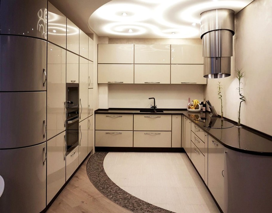 П образные кухни