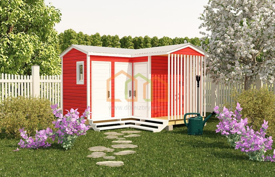 Хозблок с душем