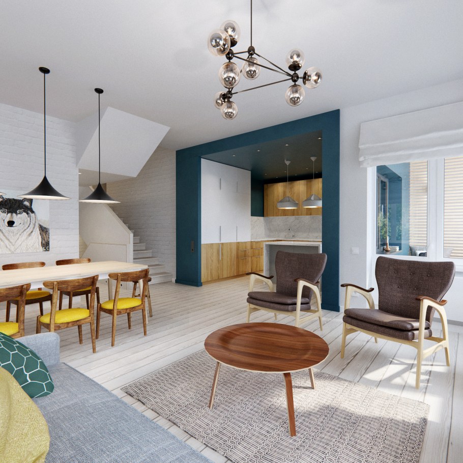 Квартира в скандинавском стиле