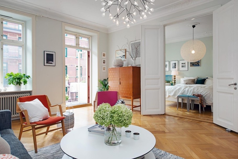 Однушка в скандинавском стиле 43кв