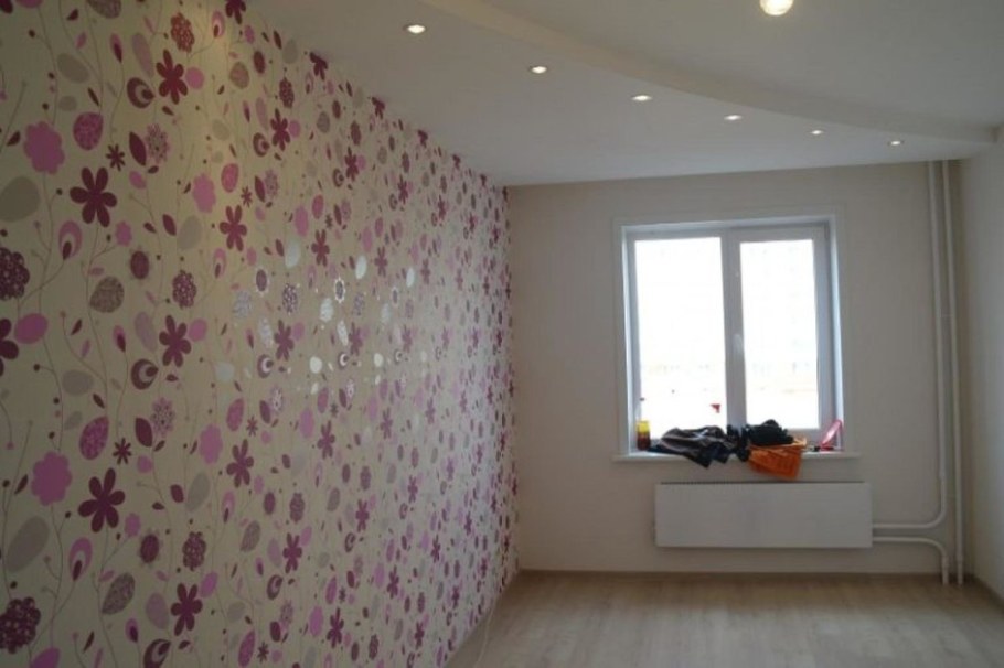 Отделка помещений обои