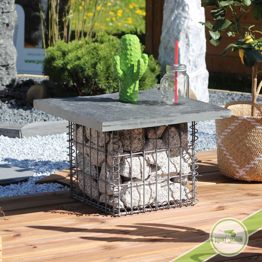 Габионы в интерьере