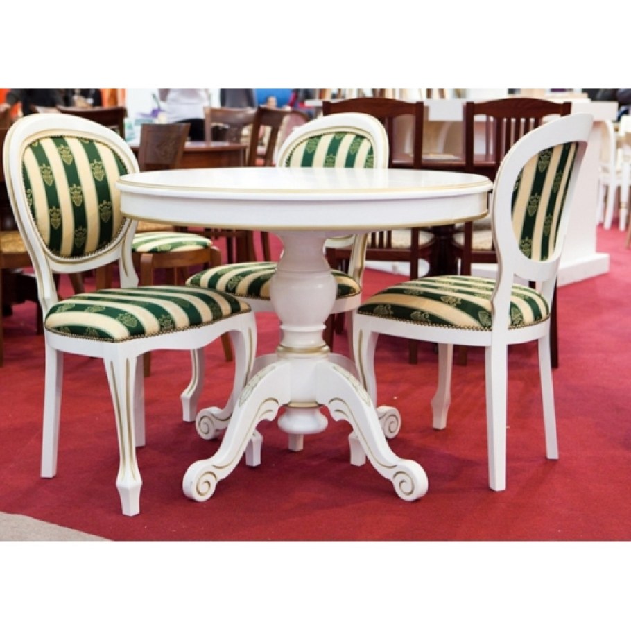 Стул маркиза РОКОС белый