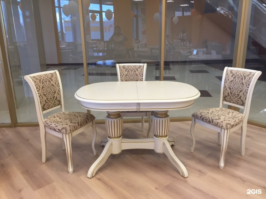 Стол Лира патина 1200 1550