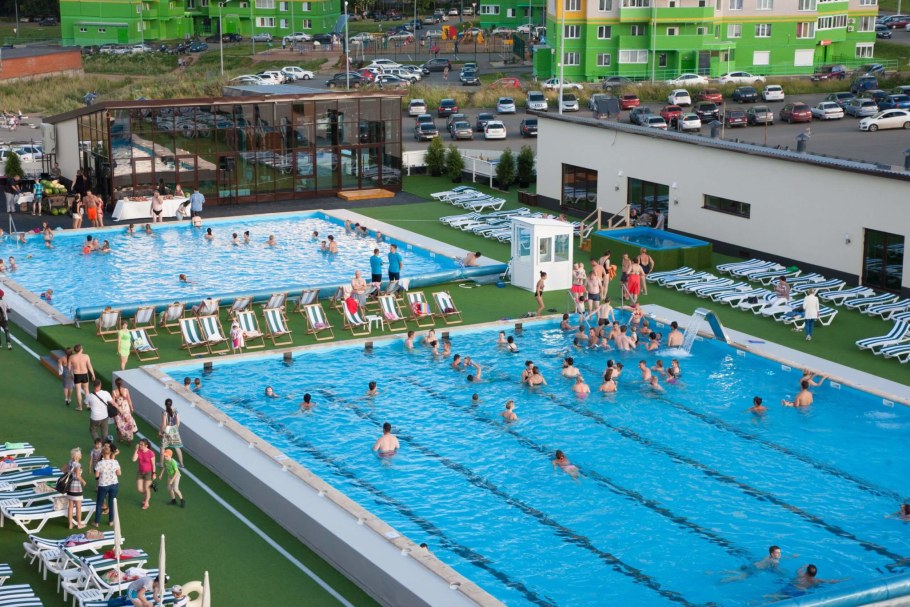 График посещения бассейна