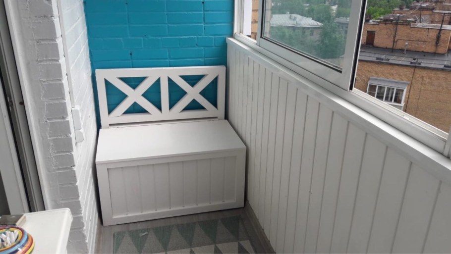 Скамья на балкон