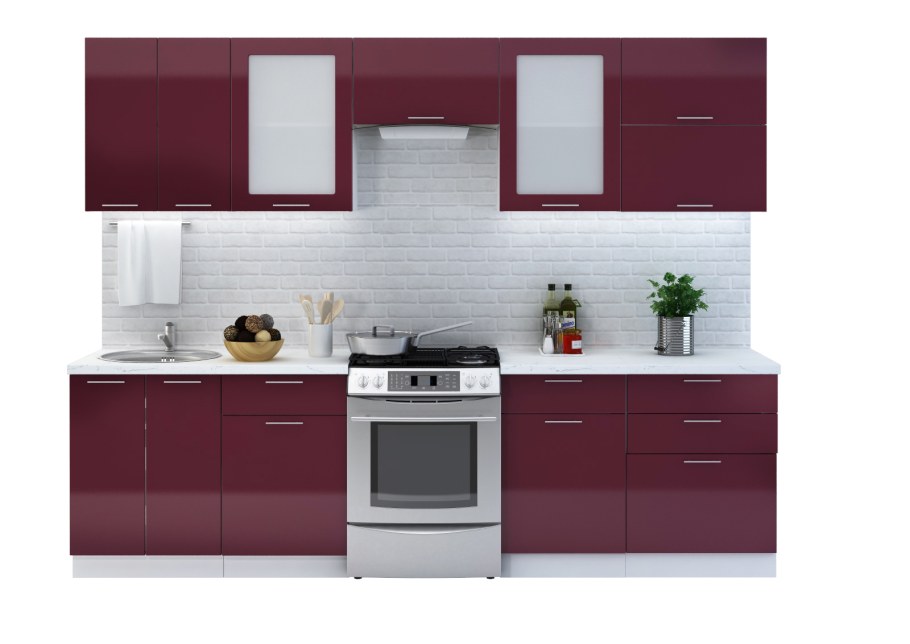 Кухня Валерия бордо