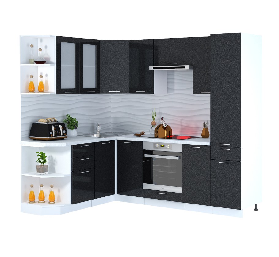 Сурская кухня Валерия угловая