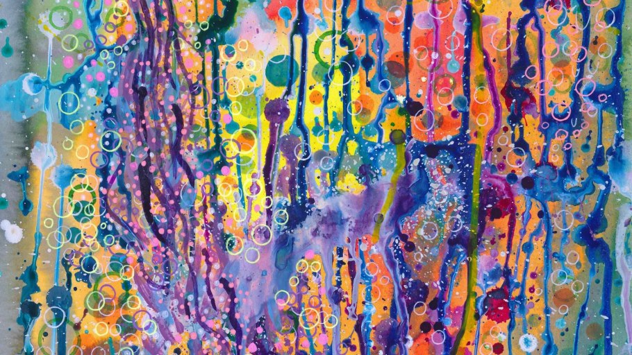 Роспись стен акриловыми красками