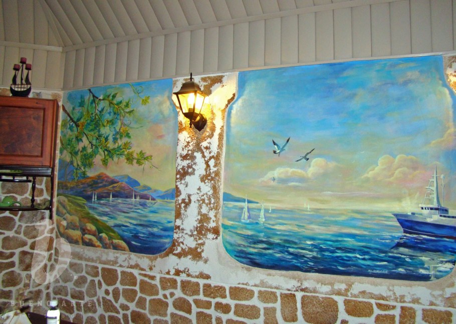 Художественная роспись стен в квартире