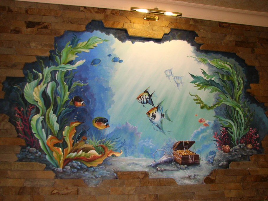 Декоративная роспись стен