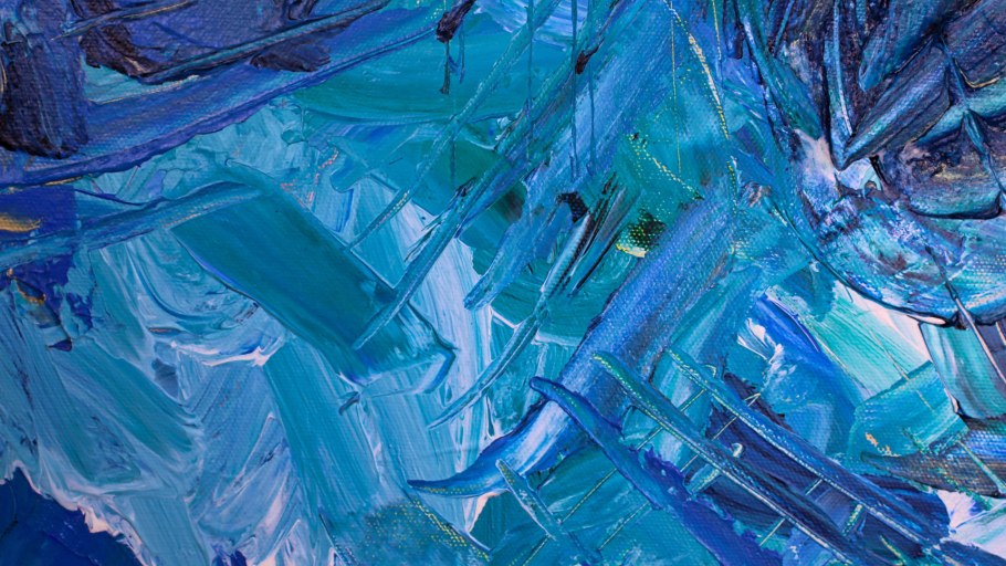 Красивые разводы краской