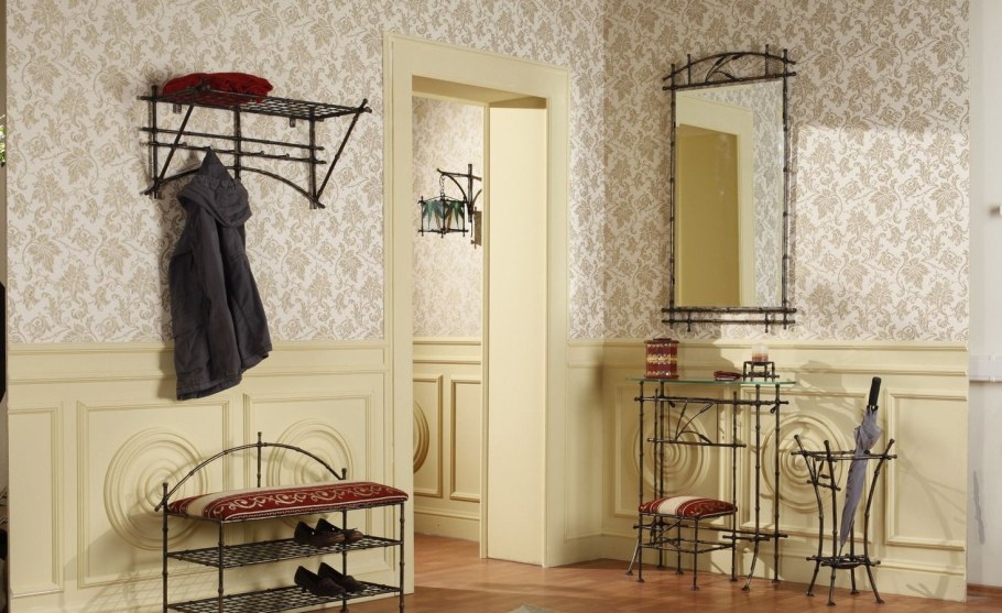 Кованая мебель в интерьере