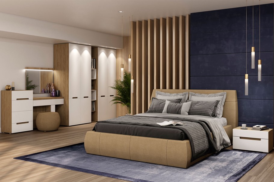 Кровать Charmond b803-56 двуспальная 196х204 см