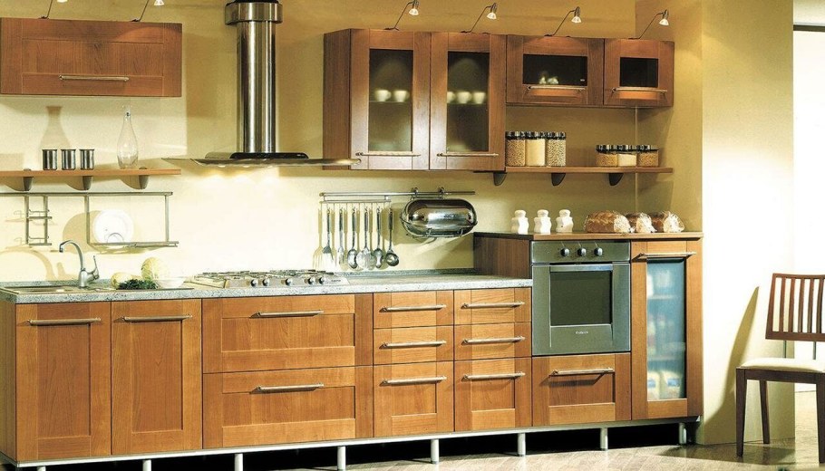 Кухня Ванда дубовый фасад