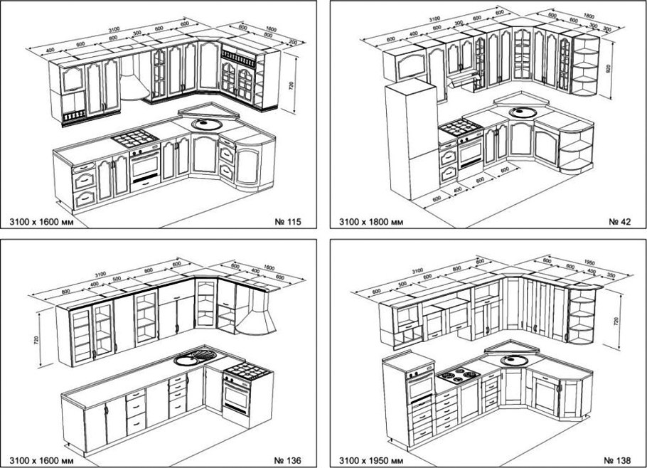 Кухня марта МДФ Сокме