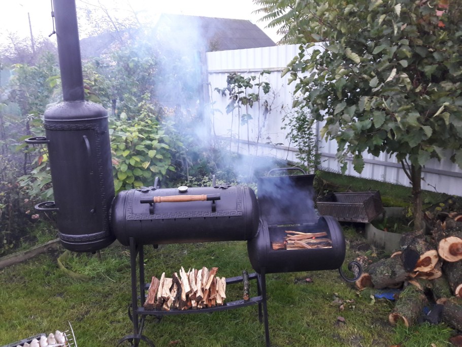 Кованый мангал (гриль, барбекю, коптильня) "кёльн"