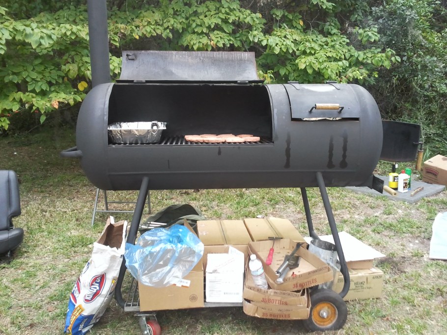 Мангал из ГАЗ баллона 50л