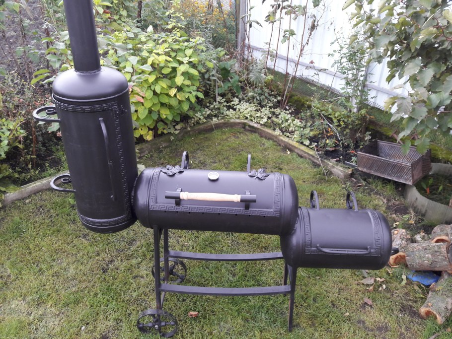 Гриль из газового баллона 50л
