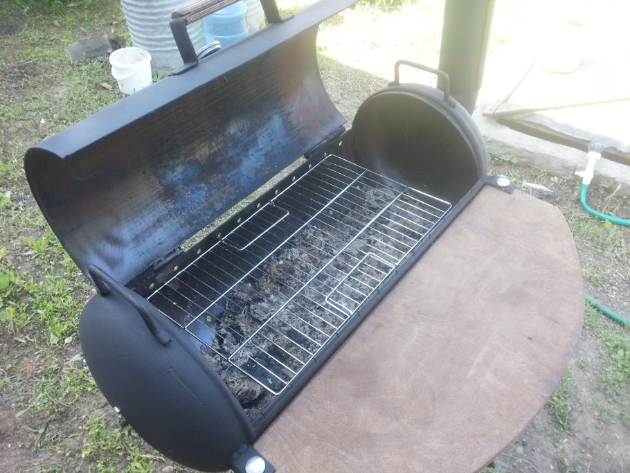 Мангал из газового баллона 130л