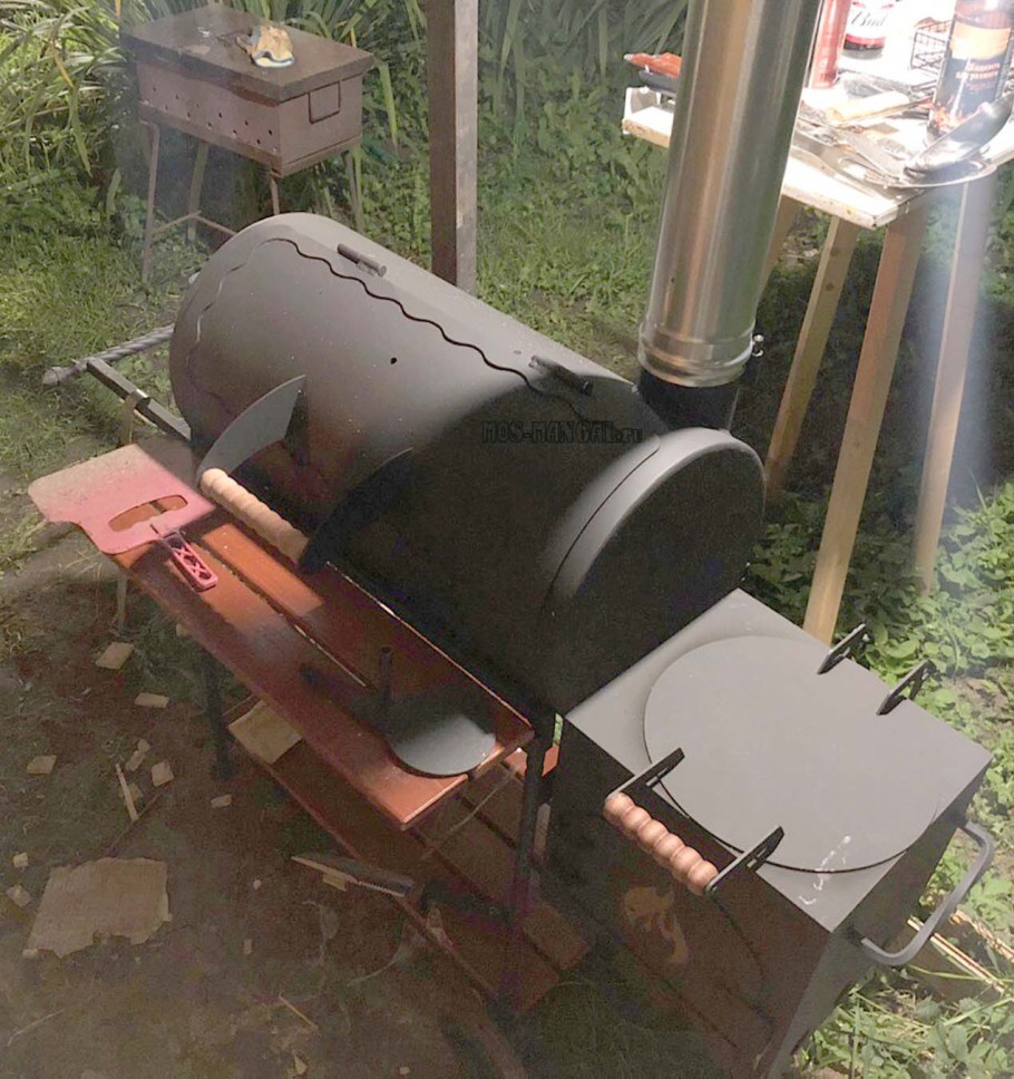 Смокер из баллона