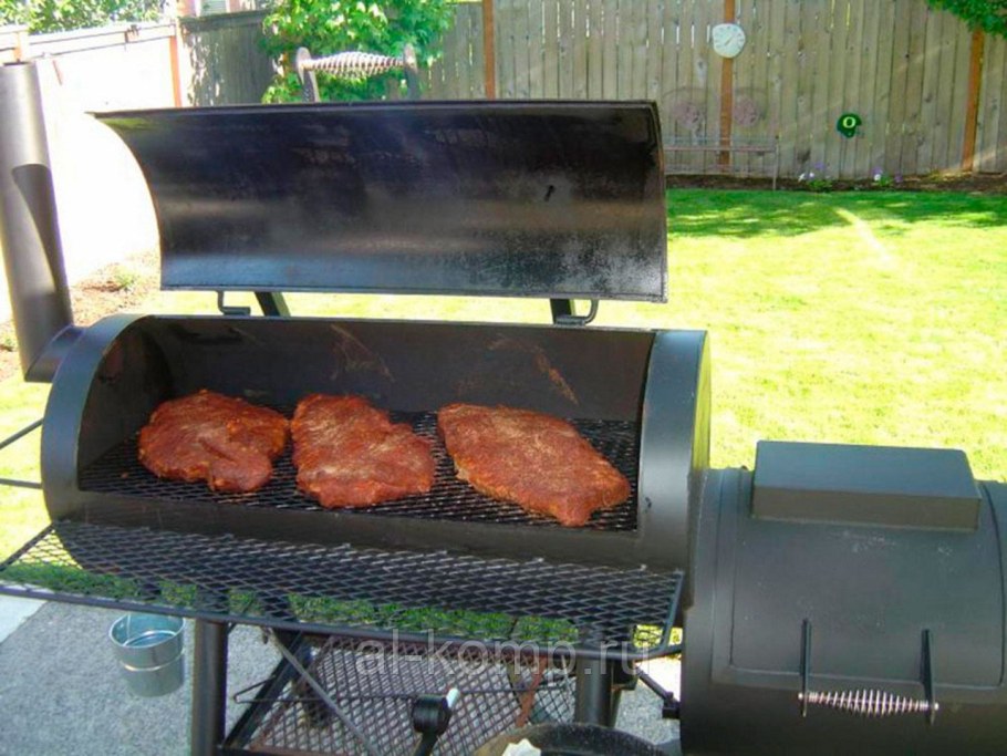 Самодельный мангал барбекю