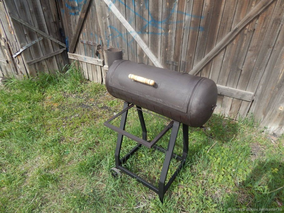 Мангал коптильня 6в1