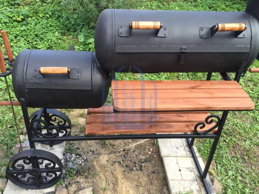 Смокер-гриль из ГАЗ баллона