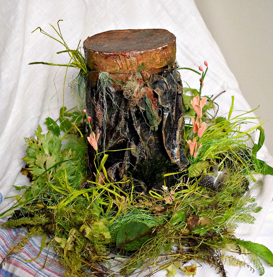 Декоративный пень d85/10